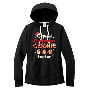 Christmas Cookie Tester Taster Baking Crew Women's Fleece Hoodie