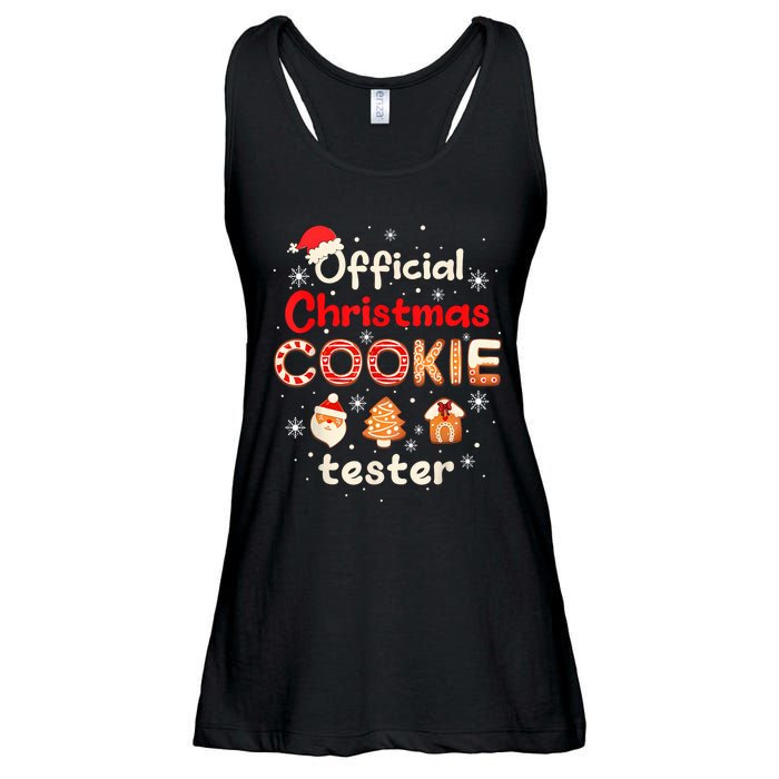 Christmas Cookie Tester Taster Baking Crew Ladies Essential Flowy Tank