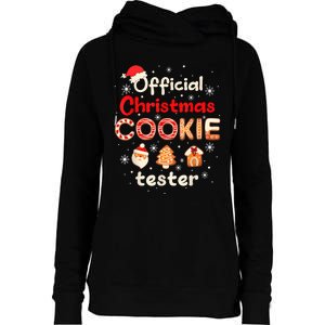 Christmas Cookie Tester Taster Baking Crew Womens Funnel Neck Pullover Hood