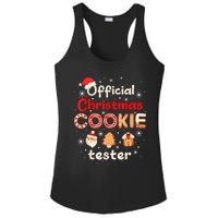 Christmas Cookie Tester Taster Baking Crew Ladies PosiCharge Competitor Racerback Tank