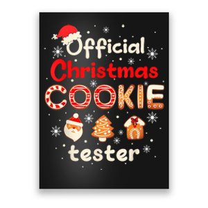 Christmas Cookie Tester Taster Baking Crew Poster