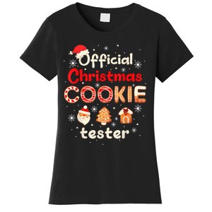 Christmas Cookie Tester Taster Baking Crew Women's T-Shirt