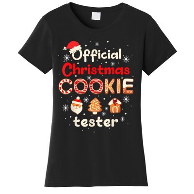 Christmas Cookie Tester Taster Baking Crew Women's T-Shirt