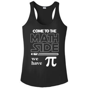 Cool Come To The Math Side We Have Pi Ladies PosiCharge Competitor Racerback Tank