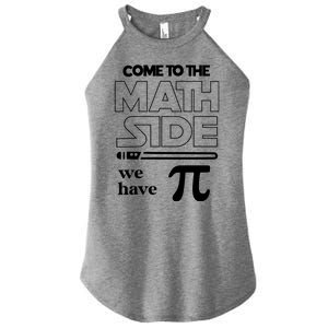 Cool Come To The Math Side We Have Pi Women's Perfect Tri Rocker Tank