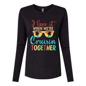 Cousin Cruise Trip I Love It When Were Cruising Together Womens Cotton Relaxed Long Sleeve T-Shirt