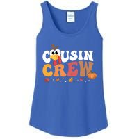 Cousin Crew Thanksgiving Family Matching Turkey Day Fall Great Gift Ladies Essential Tank