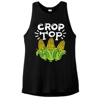 Corn Crop Top Ladies PosiCharge Tri-Blend Wicking Tank