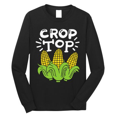 Corn Crop Top Long Sleeve Shirt