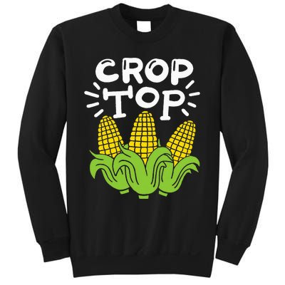 Corn Crop Top Sweatshirt