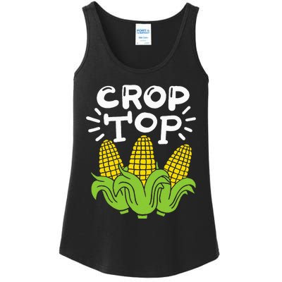 Corn Crop Top Ladies Essential Tank