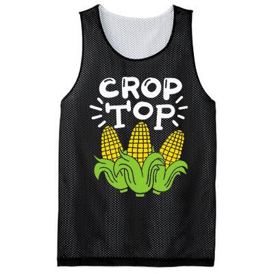 Corn Crop Top Mesh Reversible Basketball Jersey Tank