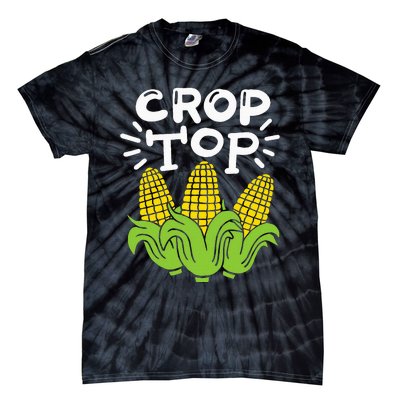 Corn Crop Top Tie-Dye T-Shirt