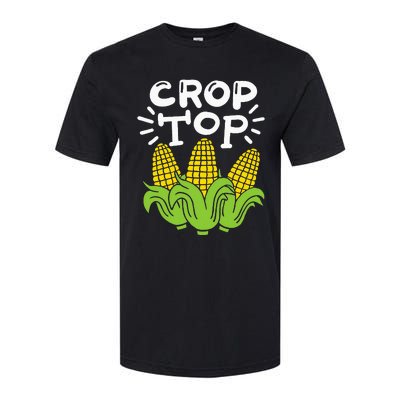 Corn Crop Top Softstyle® CVC T-Shirt