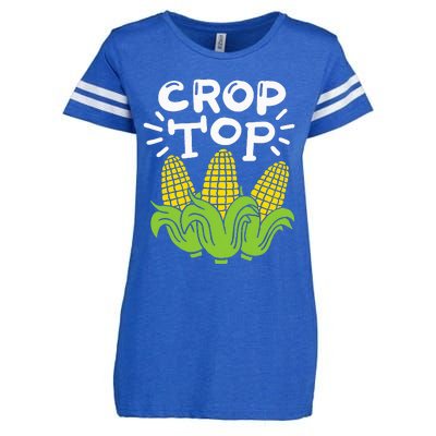 Corn Crop Top Enza Ladies Jersey Football T-Shirt