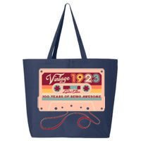 Cute Cassette Tape Limited Edition Vintage 1923 100 Years Of Being Awesome 25L Jumbo Tote