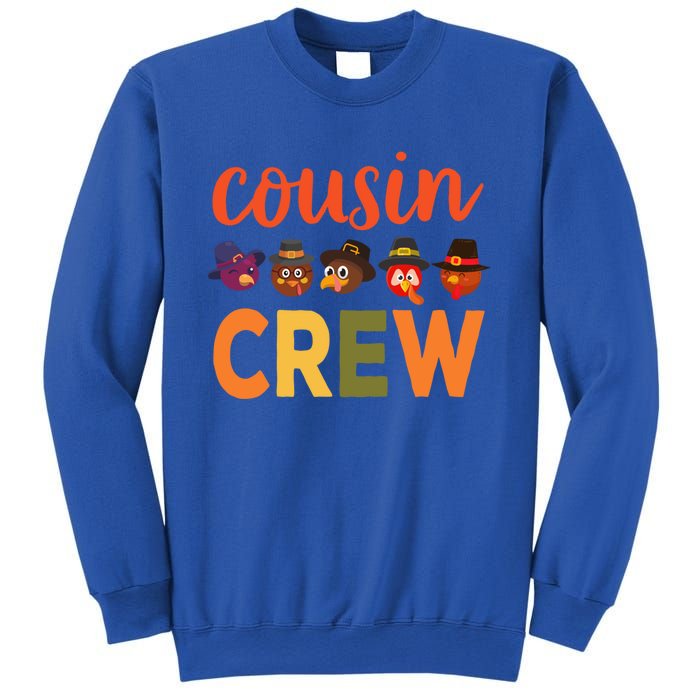 Cousin Crew Thanksgiving Great Gift Cool Gift Sweatshirt