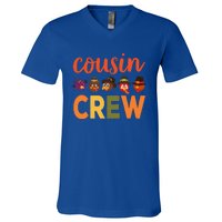 Cousin Crew Thanksgiving Great Gift Cool Gift V-Neck T-Shirt