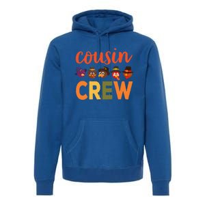 Cousin Crew Thanksgiving Great Gift Cool Gift Premium Hoodie