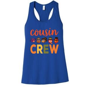 Cousin Crew Thanksgiving Great Gift Cool Gift Women's Racerback Tank