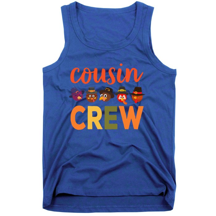 Cousin Crew Thanksgiving Great Gift Cool Gift Tank Top