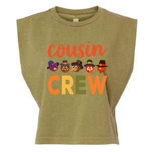 Cousin Crew Thanksgiving Great Gift Cool Gift Garment-Dyed Women's Muscle Tee