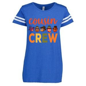 Cousin Crew Thanksgiving Great Gift Cool Gift Enza Ladies Jersey Football T-Shirt