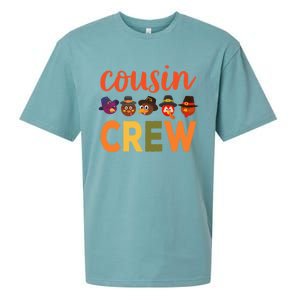 Cousin Crew Thanksgiving Great Gift Cool Gift Sueded Cloud Jersey T-Shirt