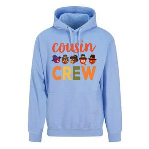 Cousin Crew Thanksgiving Great Gift Cool Gift Unisex Surf Hoodie