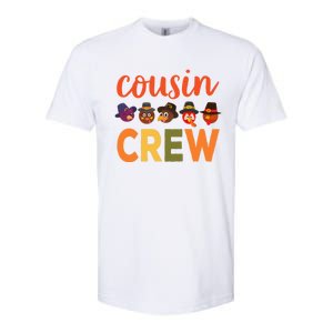 Cousin Crew Thanksgiving Great Gift Cool Gift Softstyle CVC T-Shirt