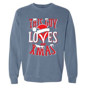 Christmasmerry Christmaschristmas Treegrinchsanta Clauslast Christmasthe G Garment-Dyed Sweatshirt