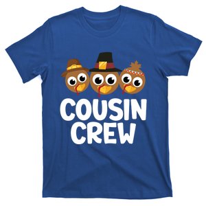 Cousin Crew Turkey Matching Family Thanksgiving Pjs Pajamas Gift T-Shirt