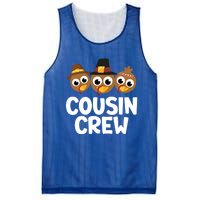 Cousin Crew Turkey Matching Family Thanksgiving Pjs Pajamas Gift Mesh Reversible Basketball Jersey Tank