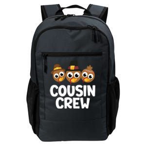 Cousin Crew Turkey Matching Family Thanksgiving Pjs Pajamas Gift Daily Commute Backpack