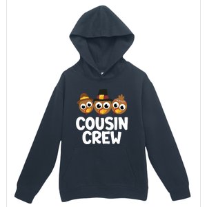 Cousin Crew Turkey Matching Family Thanksgiving Pjs Pajamas Gift Urban Pullover Hoodie