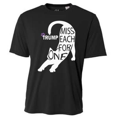 Cat Cute Trump One For Each Cooling Performance Crew T-Shirt