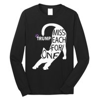 Cat Cute Trump One For Each Long Sleeve Shirt