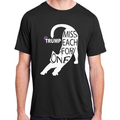 Cat Cute Trump One For Each Adult ChromaSoft Performance T-Shirt