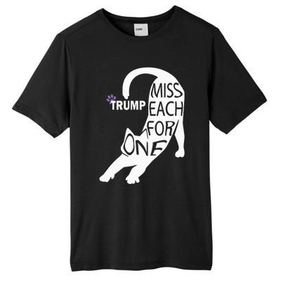 Cat Cute Trump One For Each Tall Fusion ChromaSoft Performance T-Shirt