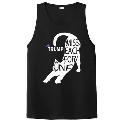 Cat Cute Trump One For Each PosiCharge Competitor Tank