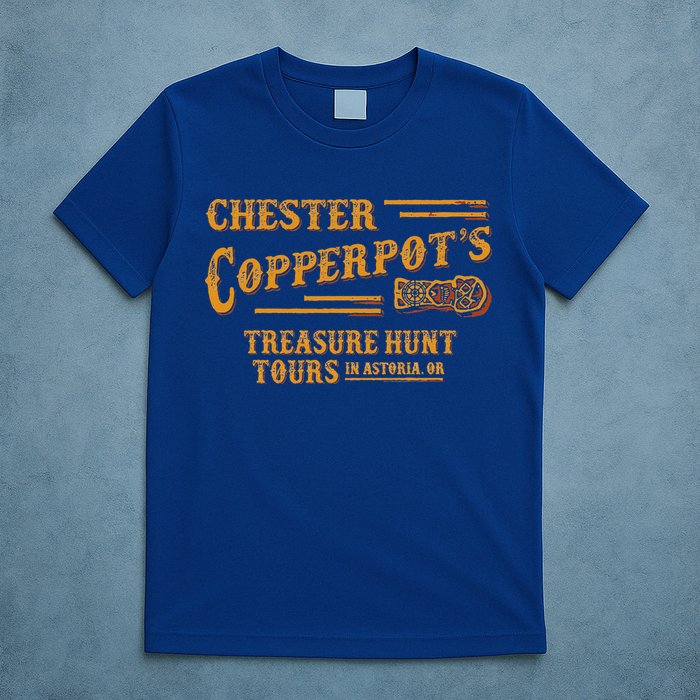 Chester Copperpot’s Treasure Hunt Tours In Astoria T-Shirt