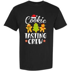 Christmas Cookie Tasting Crew Funny Pajamas Family Xmas Garment-Dyed Heavyweight T-Shirt