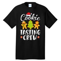 Christmas Cookie Tasting Crew Funny Pajamas Family Xmas Tall T-Shirt