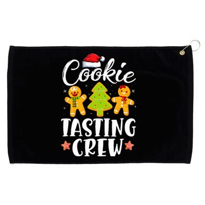 Christmas Cookie Tasting Crew Funny Pajamas Family Xmas Grommeted Golf Towel