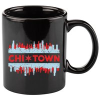 Chicago Chi Town Flag Skyline 11oz C Handle Ceramic Mug