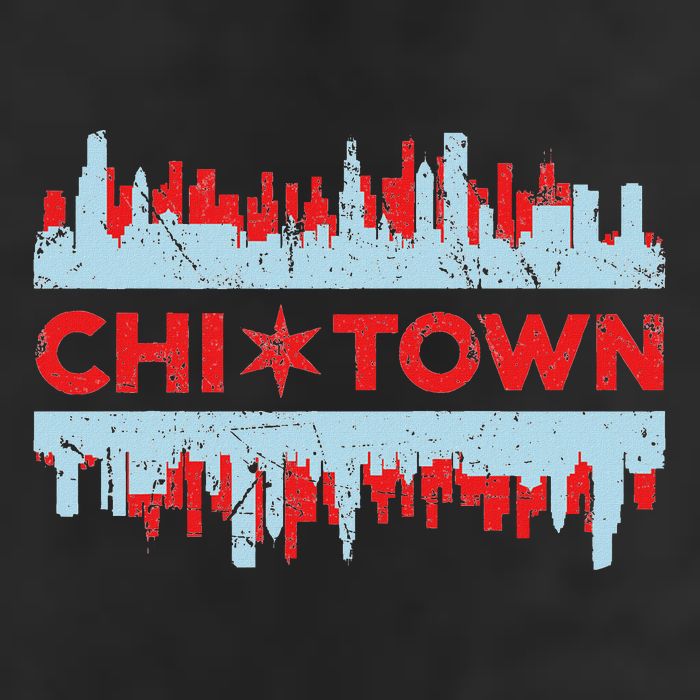 Chicago Chi Town Flag Skyline 11oz C Handle Ceramic Mug