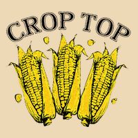 Corn Crop Top Funny Farmer Farming Corn Lover Summer Drawstring Bag