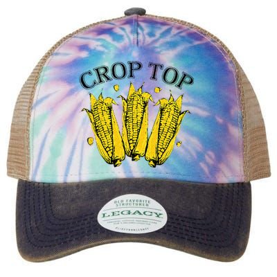 Corn Crop Top Funny Farmer Farming Corn Lover Summer Legacy Tie Dye Trucker Hat