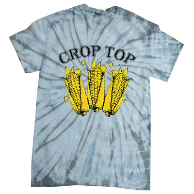 Corn Crop Top Funny Farmer Farming Corn Lover Summer Tie-Dye T-Shirt