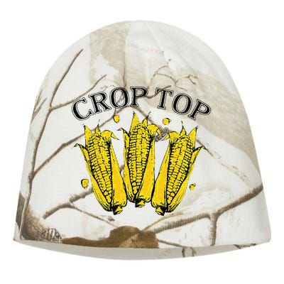 Corn Crop Top Funny Farmer Farming Corn Lover Summer Kati - Camo Knit Beanie